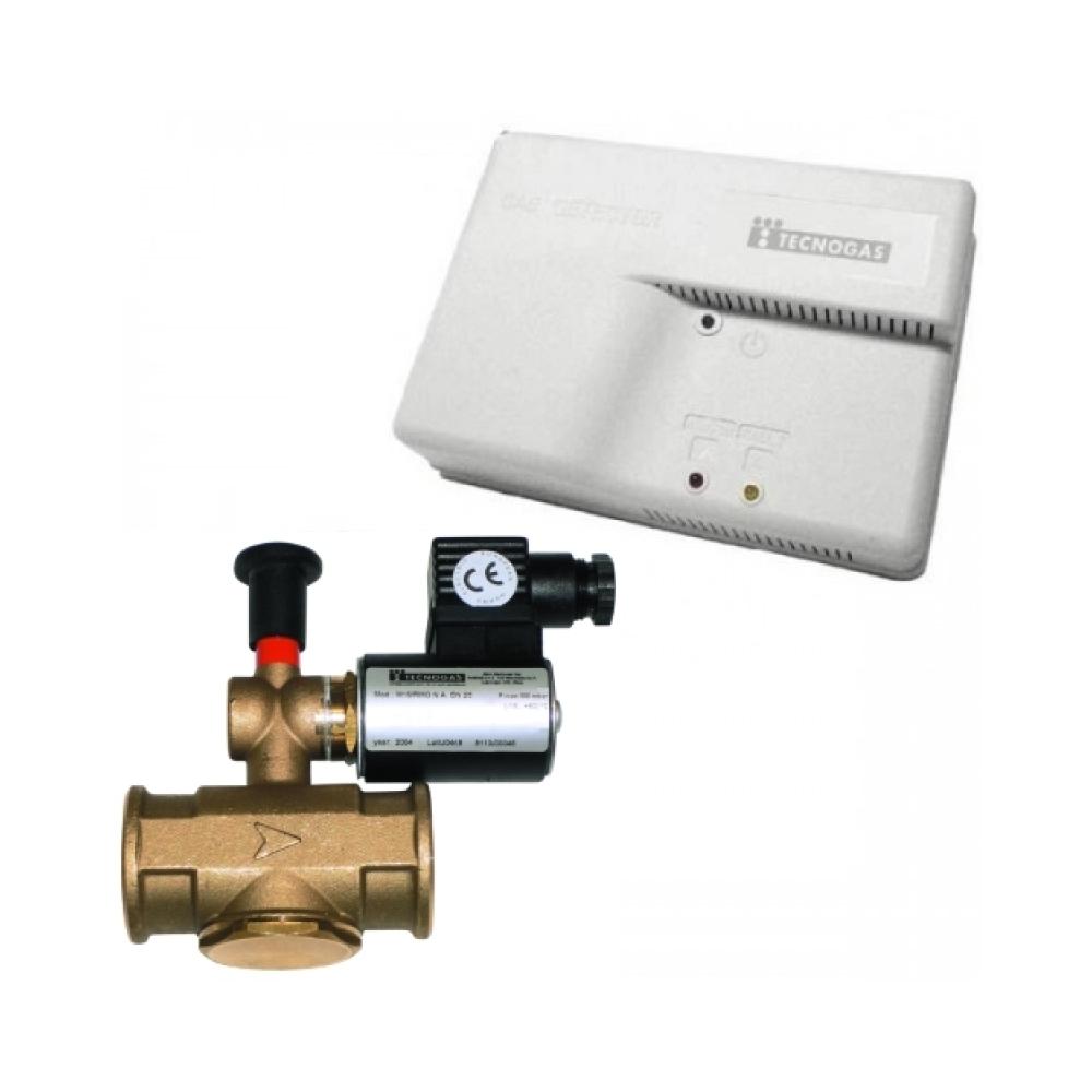 Газ детектор с отсекател TECNOGAS  CD98 3/4"